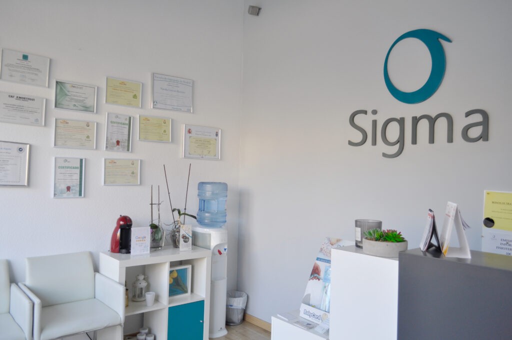 Instalaciones de la clínica de fisioterapia Sigma en Fuengirola, Costa del Sol