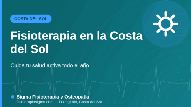 Fisioterapia en la Costa del Sol — Sigma Fisioterapia