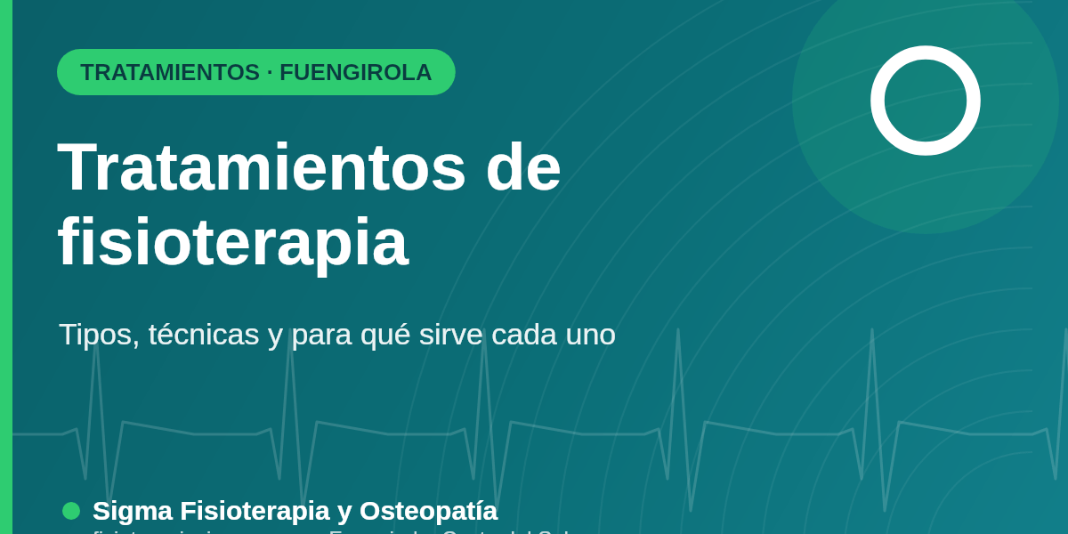 Tratamientos de fisioterapia en Fuengirola — Sigma Tratamientos de fisioterapia en Fuengirola — Sigma