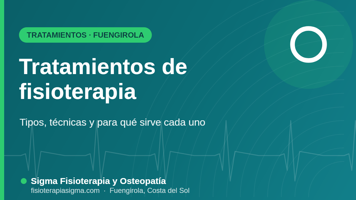 Tratamientos de fisioterapia en Fuengirola — Sigma